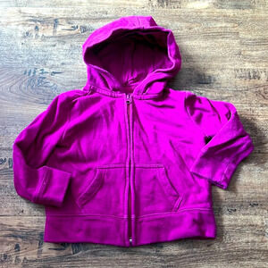 Gap zip up hoodie 💜 size 4/5